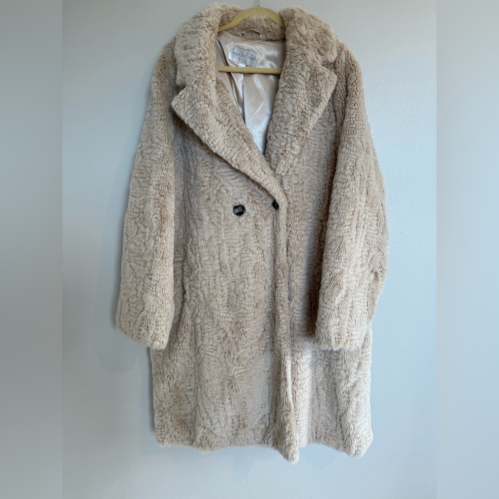 Vintage Fabulous Furs Tan Trench Jacket